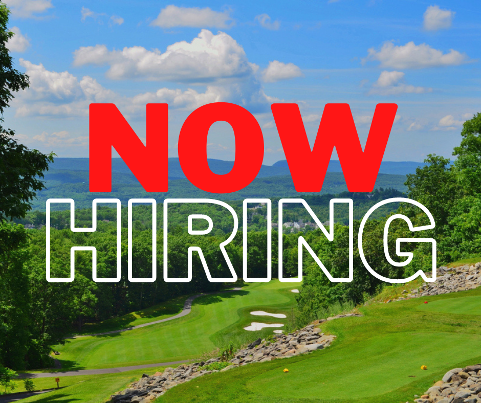 NOW HIRING F/T AND P/T SEASONAL POSITIONS AT MUNICIPAL GOLF COURSE